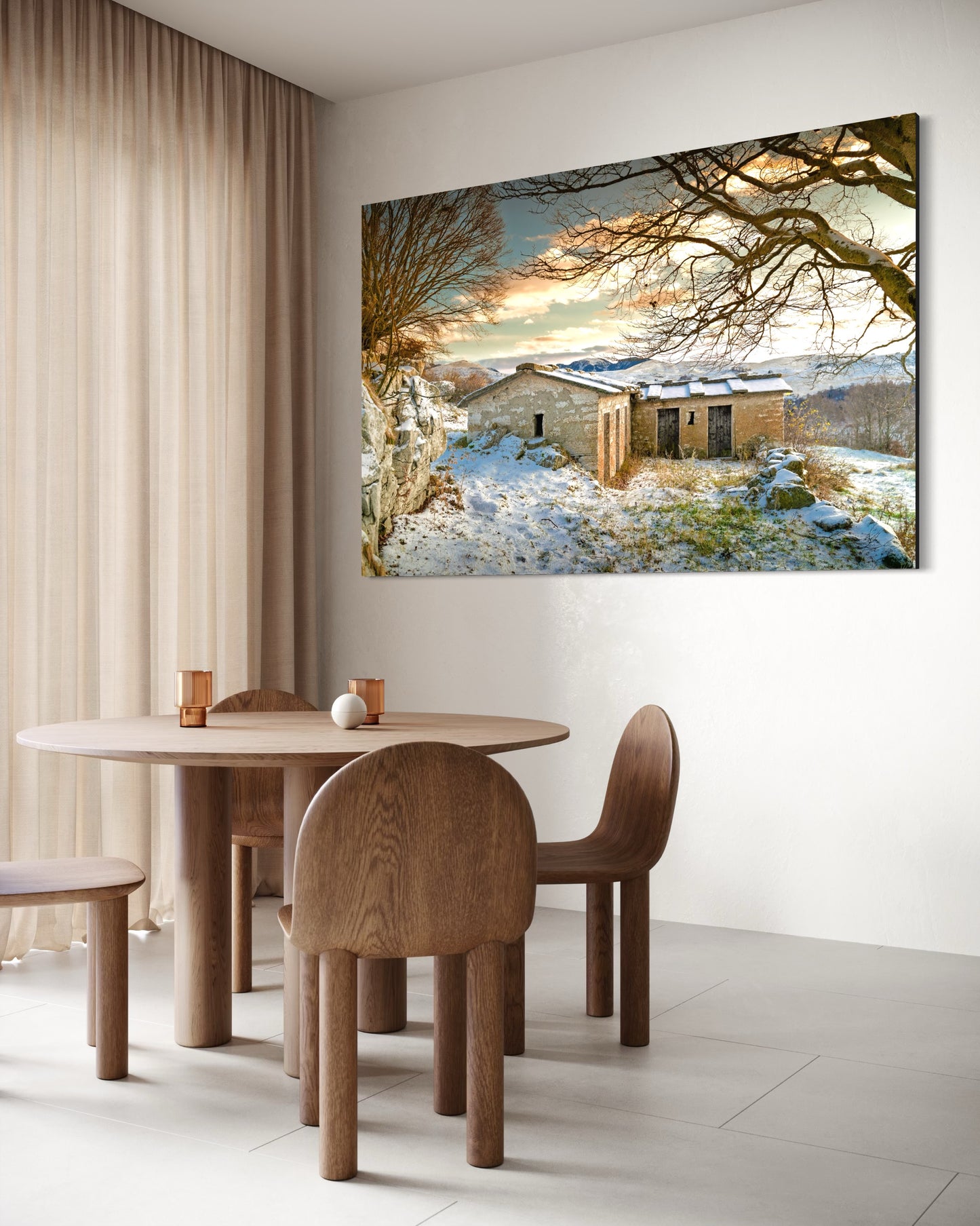 Alba invernale sulle Malghe – Lessinia Veronese